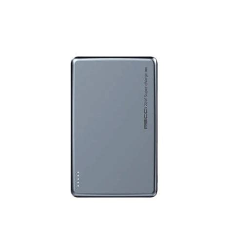 Внешний аккумулятор Power Bank RECCI RPB W20 Powerbank 15 Вт 4900 мАч