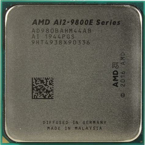 Процессор AMD A12-9800E APU OEM (AD980BAH) — купить, цена и ...