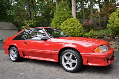 1990 Ford Mustang Gt 5 Speed For Sale On Bat Auctions Sold For