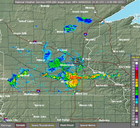 Interactive Hail Maps - Hail Map for Kasson, MN