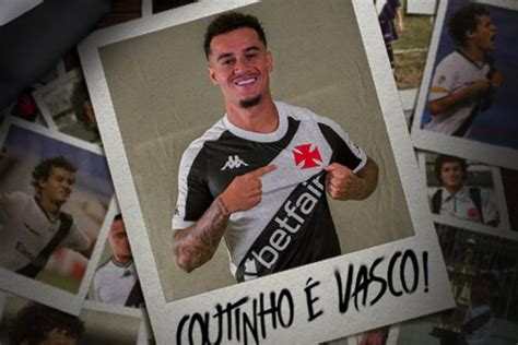 Vasco Anuncia Retorno Do Meia Philippe Coutinho