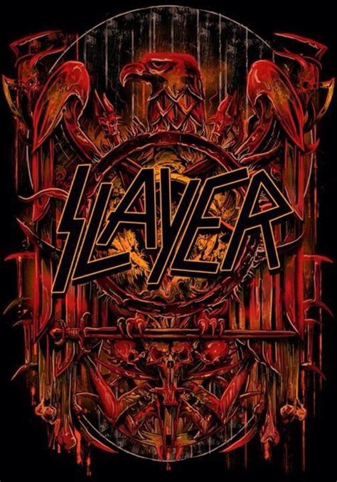 Slayer Heavy Metal Music Heavy Metal Art Metal Posters Art