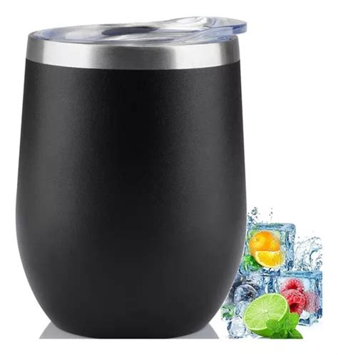 Vasos Termicos Acero Inoxidable Frío Y Calor 12oz Baso Cuotas sin interés