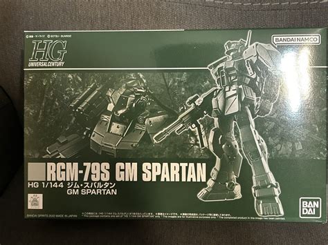 Rgm S Gm Spartan Hg P Bandai Model Kit Ebay