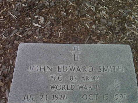 Pfc John Edward Smith 1926 1997 Find A Grave Memorial