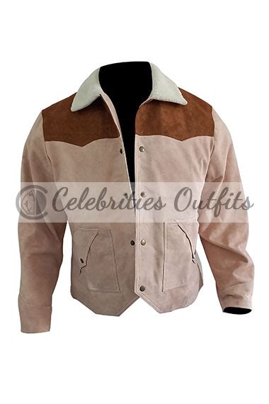 Yellowstone Kevin Costner John Dutton Brown Suede Jacket