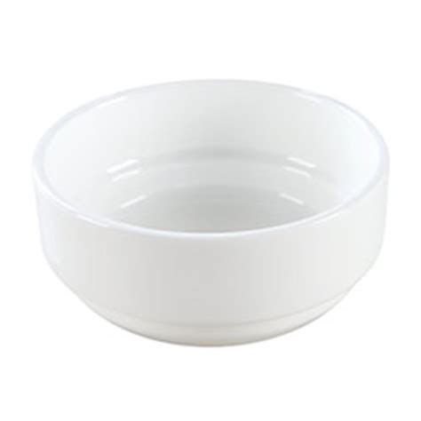 Echelon Stackable Soup Bowl White Mm Reward Hospitality