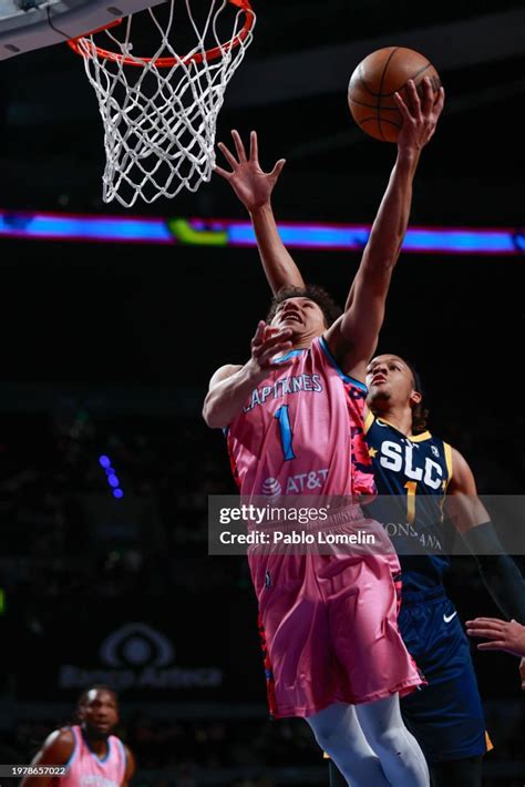 Diego Bernard Of Mexico City Capitanes Drives To The Basket During