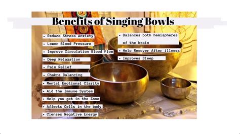 Benefits Of Singing Bowls Youtube