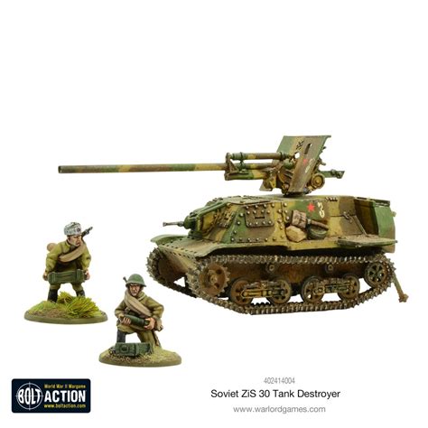 Warlord Games - Bolt Action: Soviet: ZIS-30 Tank Destroyer #402414004 ...