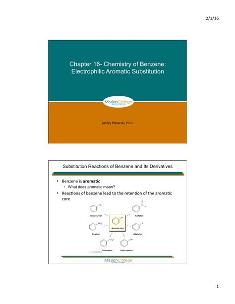 PDF Chapter 16 Chemistry Of Benzene Electrophilic Aromatic 2