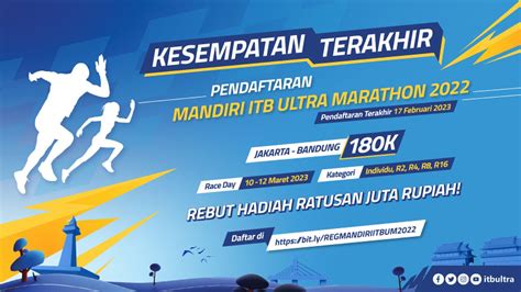 Mandiri Itb Ultra Marathon Memanggil Para Pelari Taklukkan Rute Jakarta