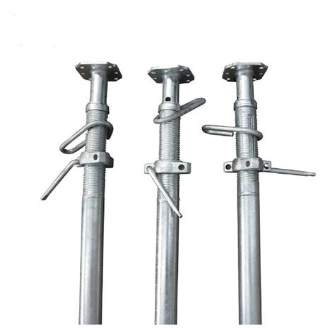 Galvanized Adjustable Steel Scaffolding Prop Sleeve Metal Adult Shoring