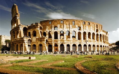 HD wallpaper: Gladiators gate Colosseum arena, italy, rome ...