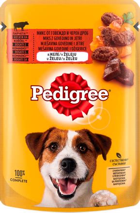 Pedigree Vlažna hrana za odrasle pse govedina u želeu 100 g dm rs