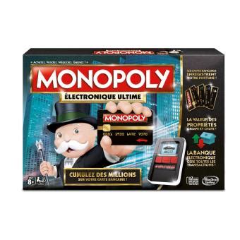 Jeu De Soci T Hasbro Monopoly Electronique Ultime Jeu De Strat Gie