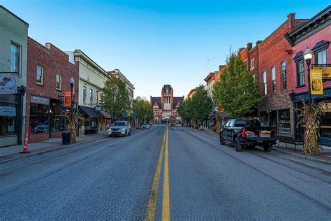 Towns In Kentucky With The Best Downtown Areas In Worldatlas