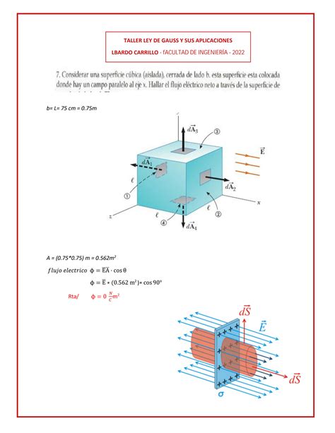 Solution Ley De Gauss Ejercicios Resueltos Studypool