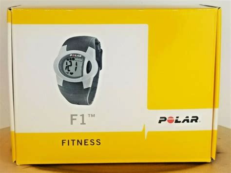 Polar F1 Fitness Heart Rate Monitor Watch W Chest Strap Ebay