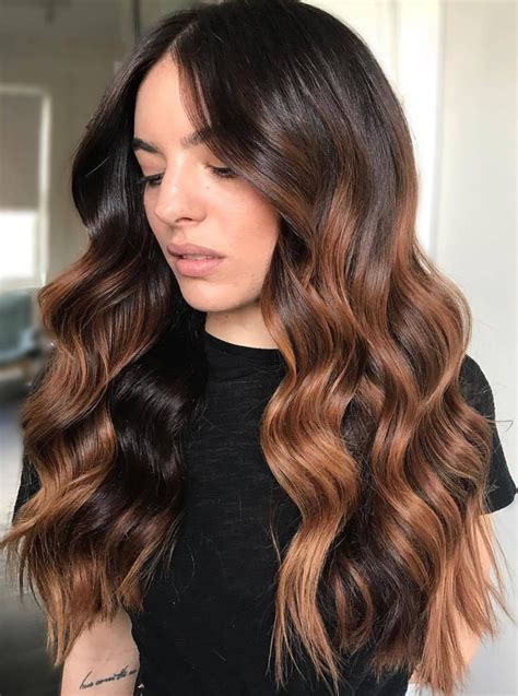 Pinterest Deborahpraha Gorgeous Color Copper Caramel Balayage Hair