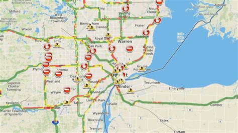 Check Metro Detroit Traffic Conditions And Live Map Right Here