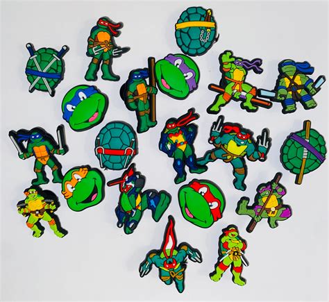 TMNT Teenage Mutant Ninja Turtles Shoe Charms Croc Charms Etsy