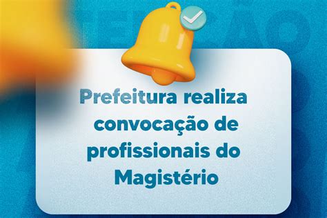 Prefeitura Realiza Convocação De Profissionais Do Magistério