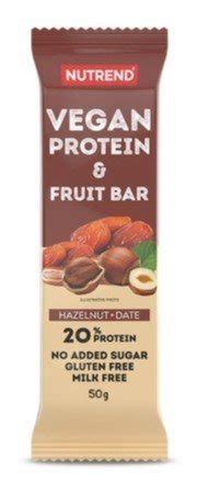 Nutrend Vegan Protein Bar Baton Bia Kowy Orzech Laskowy Nutrend