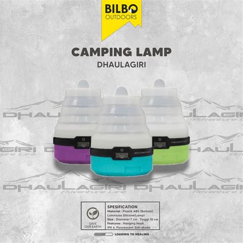 Jual Dhaulagiri Camping Lamp Lampu Camping Tenda Shopee Indonesia