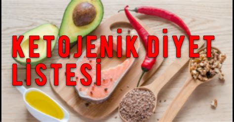 1 Haftalık Ketojenik Diyet Listesi