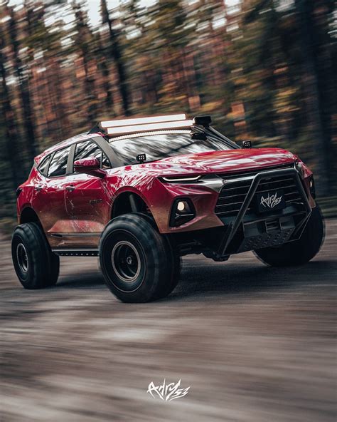 Digital Artist Imagines Current Gen Off Road Chevy Blazer Off