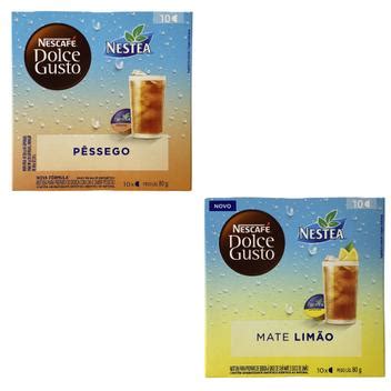 Kit Caixa Ch Em C Psula Nescaf Dolce Gusto P Ssego Lim O Nestl