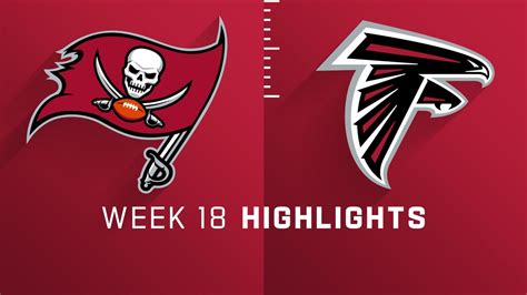 Tampa Bay Buccaneers Vs Atlanta Falcons Highlights Week 18