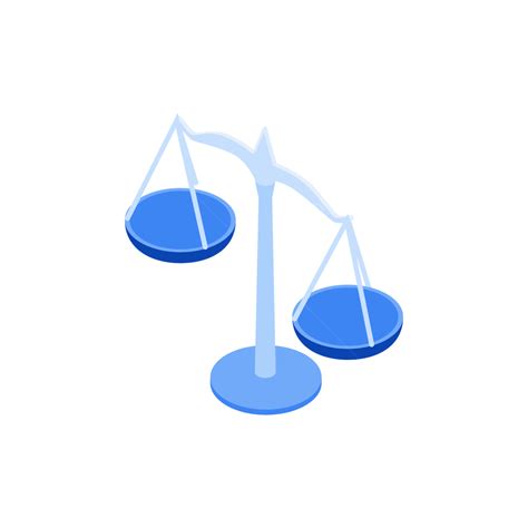 Balancing Scale Clipart Transparent PNG Hd Blue Metal Balance Scale