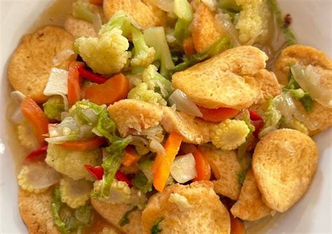 Resep Sapo Tahu Capcay Oleh Nur Fatimah Cookpad