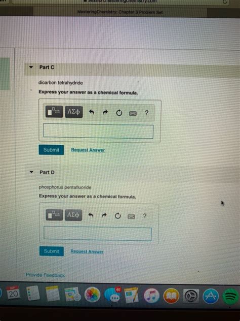 Solved Chapter Problem Set Mastering Chemistry Chapter Chegg