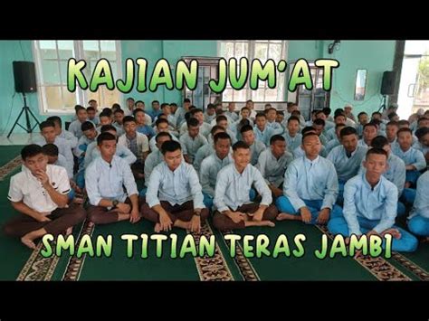 KHIDMAT KAJIAN JUM AT PAGI BERSAMA USTADZ H AHMAD SU AIDI MAHDI DI