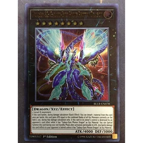 Yu Gi Oh Number 62 Galaxy Eyes Prime Photon Dragon Bllr En070 1st