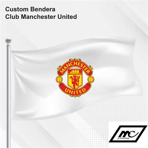 Jual BENDERA MANCHESTER UNITED BENDERA CLUB BOLA BENDERA CUSTOM WARNA