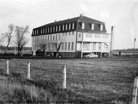 Historic Sites Of Manitoba Fort Alexander Indian Residential School