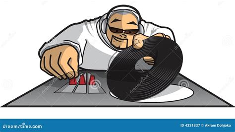 Dj Saka Stock Vector Illustration Of Saka Beat Club 4331837