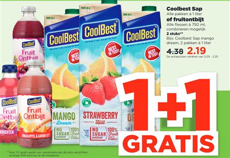 Coolbest Sap Aanbieding Bij Plus