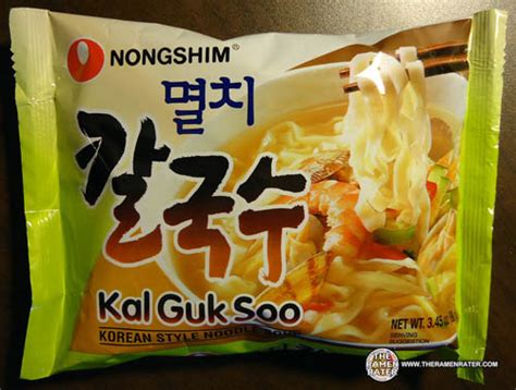 review meet  manufacturer nongshim kal guk soo korean style