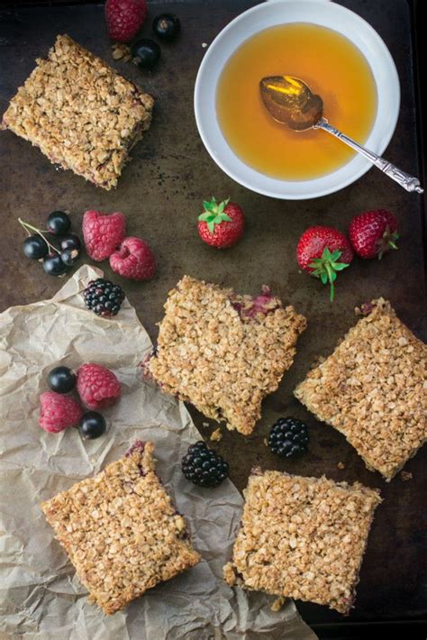 Summer Fruits Flapjacks Charlotte S Lively Kitchen Homemade Snacks