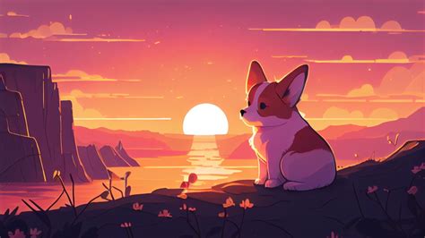 Enjoy Corgi Day 🍀relaxing Musicstress Relief Lofi Hip Hop Mix🍀calm