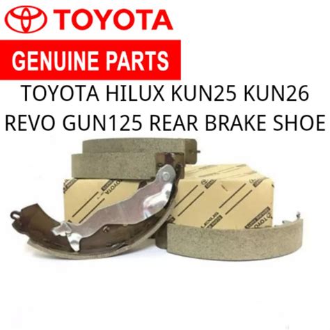 Toyota Hilux Kun Kun Revo Gun Rear Brake Shoe Shopee Malaysia