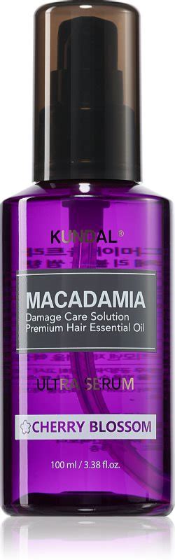 Kundal Macadamia Ultra Serum Cherry Blossom S Rum R G N Rant L Huile