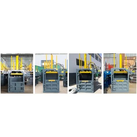 Hydraulic Vertical Waste Paper Baler Used Cardboard Carton Baling Press