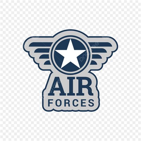 Badge Sticker Label Vector Hd Png Images Air Force Labels Vintage Army