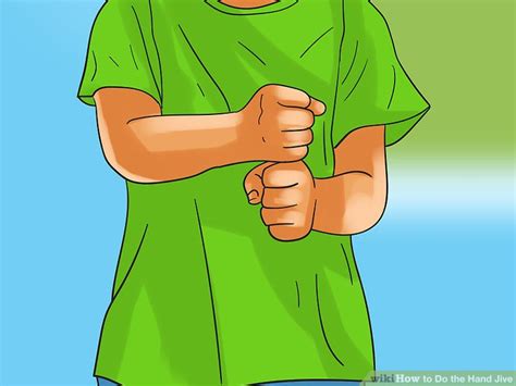 How To Do The Hand Jive 11 Steps With Pictures Wikihow